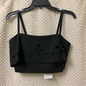 Black Elizabeth and James Dallas crop top